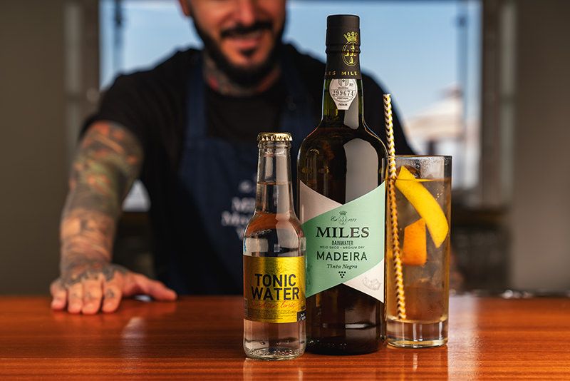 Madeira tonic Cocktail